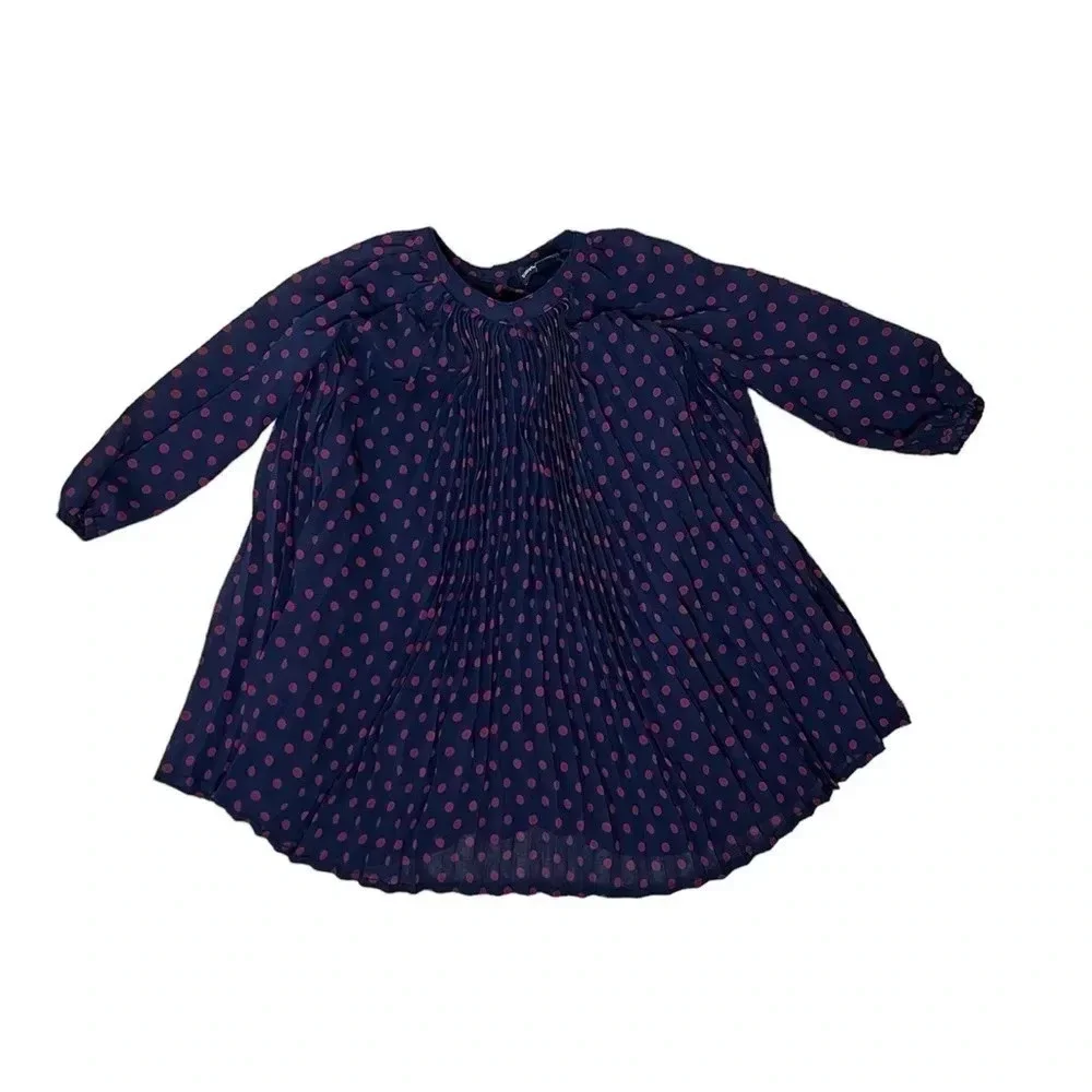 Gap Polka Dot Accordion Dress size 18 months to 24 months